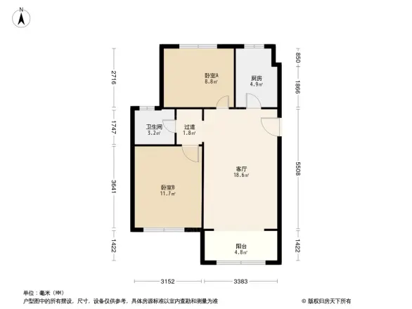 旭辉朗悦湾户型图