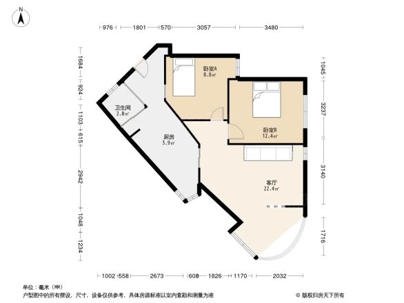长虹坊户型图