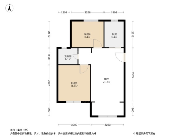 旭辉朗悦湾户型图
