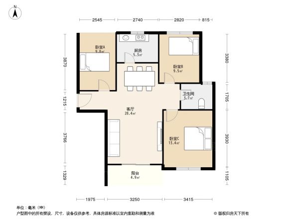 一品嘉庭户型图