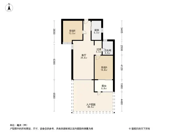 世茂茂悦府户型图