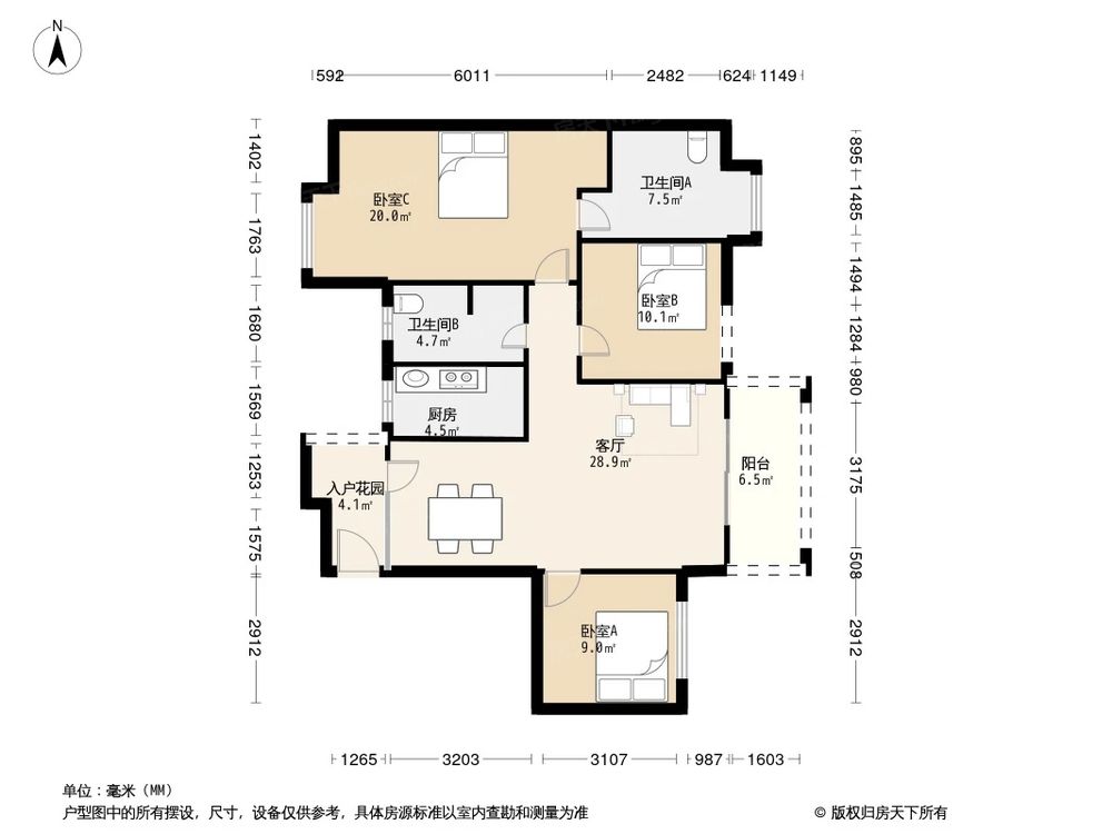 相似户型图