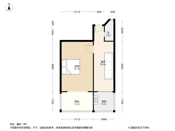 云阳东里户型图