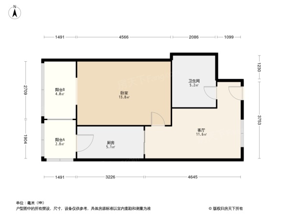 西冷里户型图