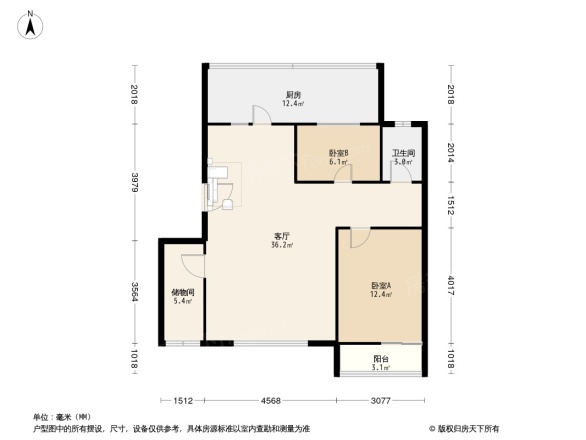 大地十二城碧湖园户型图