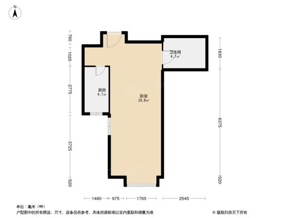 滨雅花园户型图