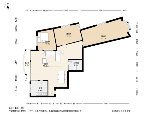 维一星城户型图