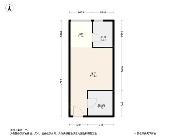 维达北苑户型图