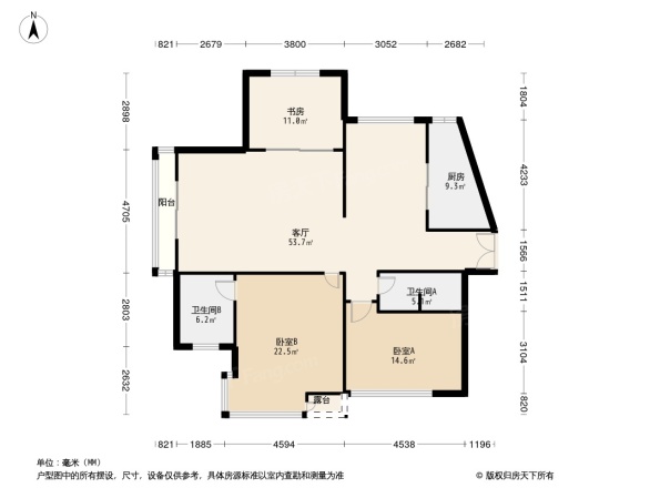 海逸长洲恋海园户型图