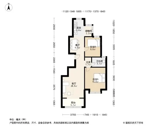 君悦花苑户型图