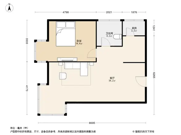 滨海智谛山户型图