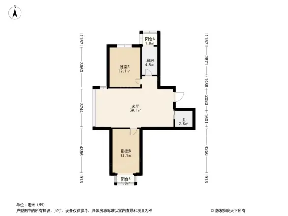 桃花原筑户型图