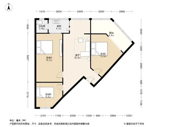 东光街东苑户型图