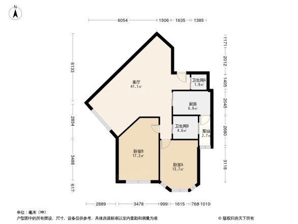 凯旋花苑户型图