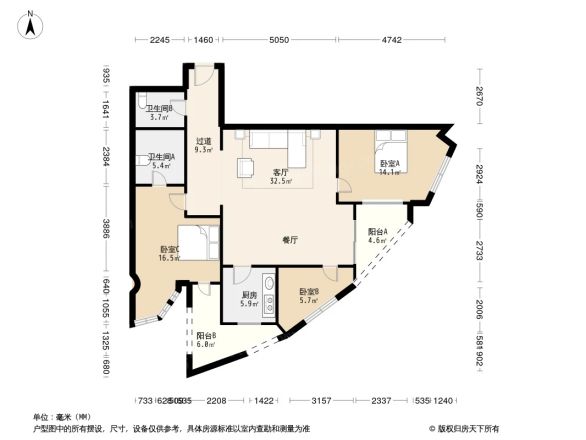 竞衡古北88大厦户型图