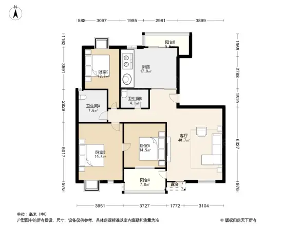 半岛豪庭户型图