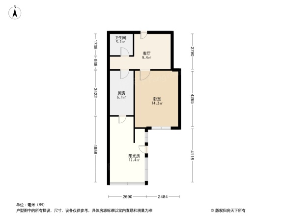万维花园户型图