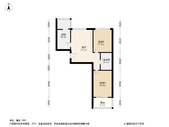 众祥园户型图