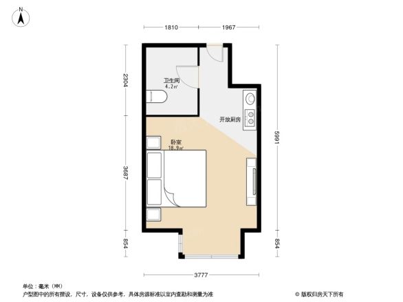 第六田园优仕庭园户型图