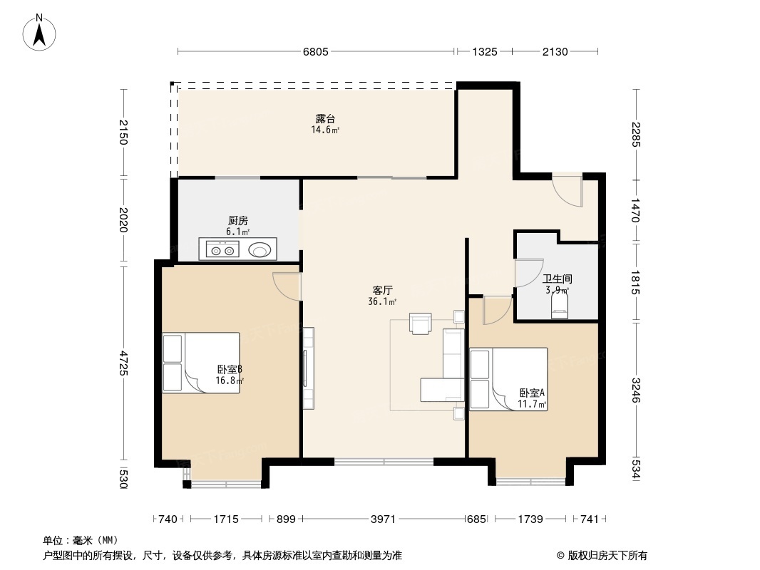 户型图1/2