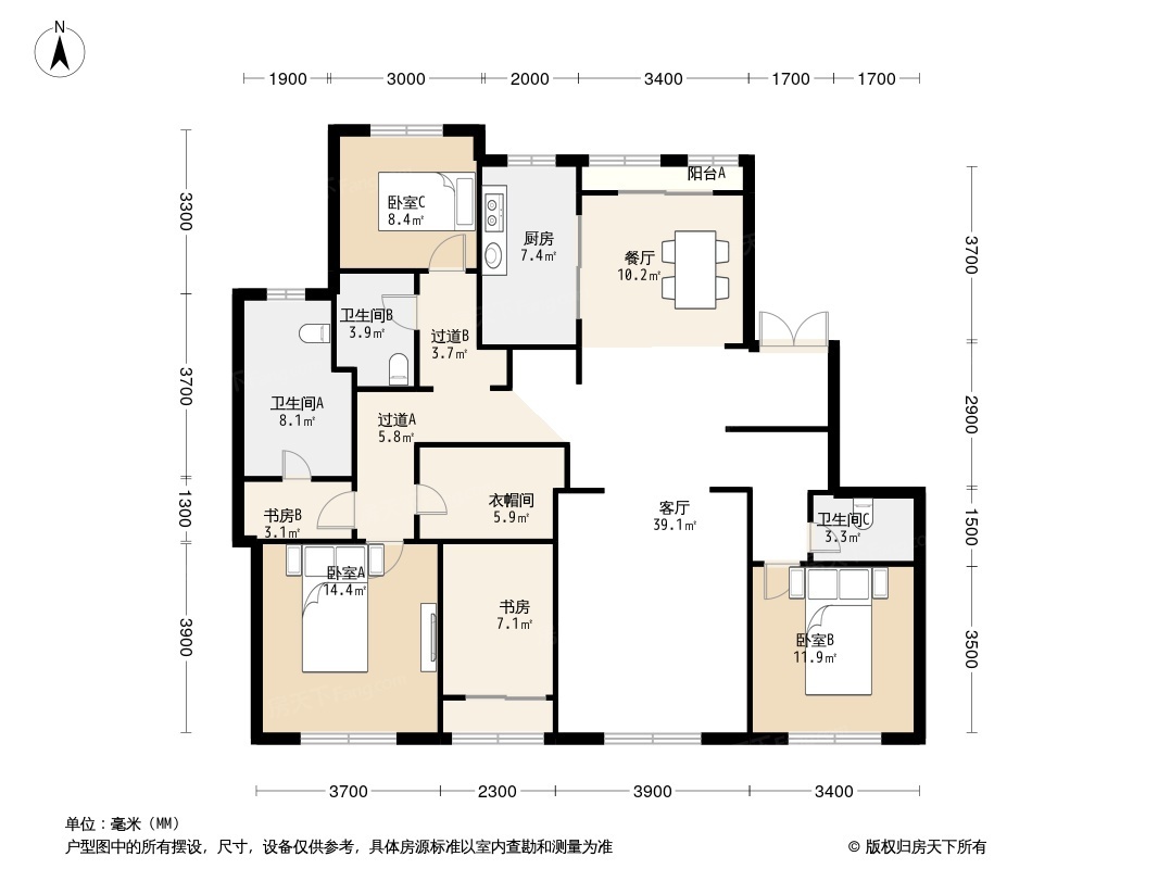 杭州武林外滩户型图图片