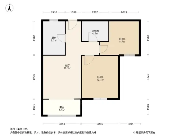 旭辉朗悦湾户型图