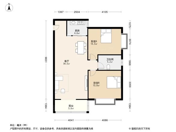 新锐湘都户型图