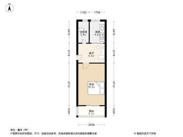 晨光楼户型图