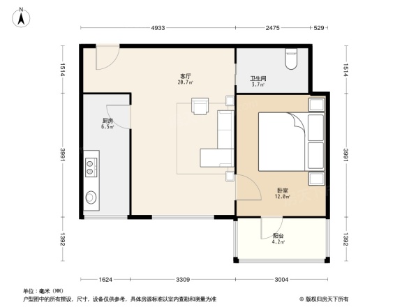 海逸长洲瀚景园户型图