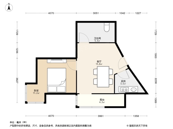 新都大厦户型图