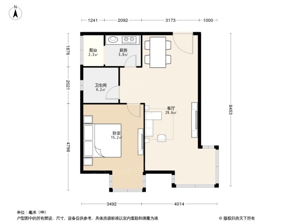 滨海智谛山户型图