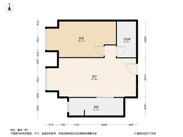 中新城上城二期尚佳新苑户型图