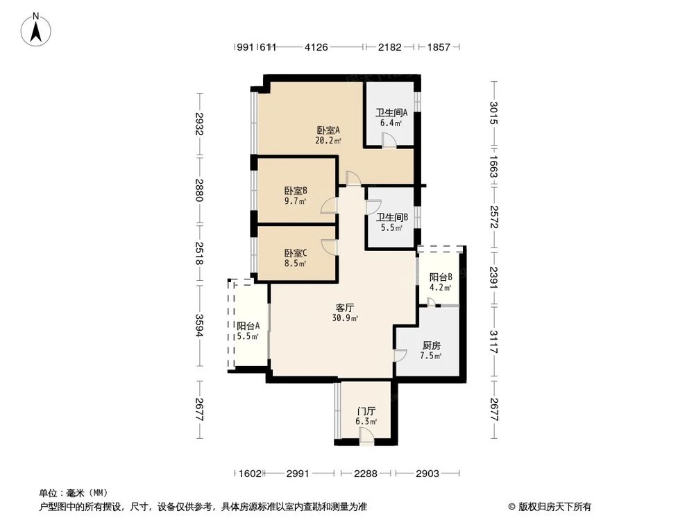 相似户型图