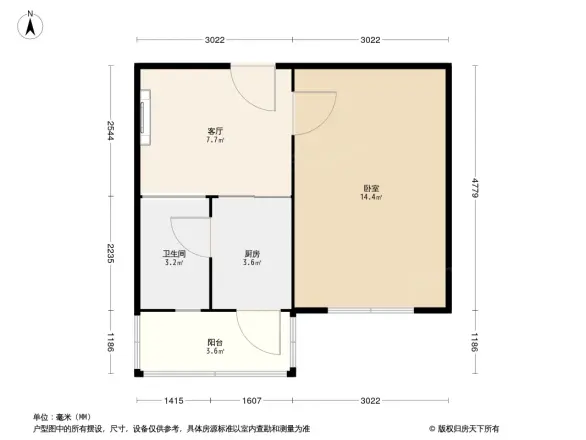 气象北里户型图