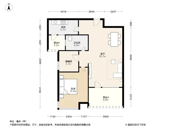 米兰东湖湾户型图