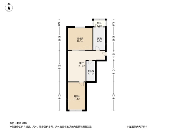 胜阳里户型图