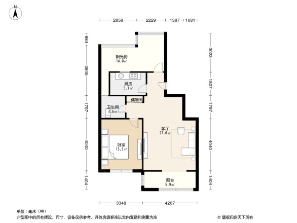 美丽心殿户型图