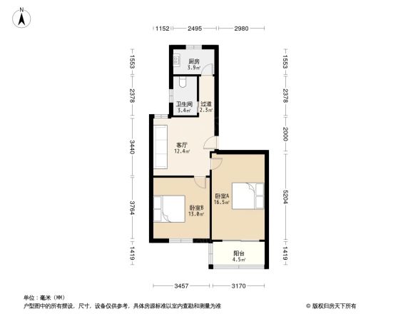 富锦路1659弄小区户型图