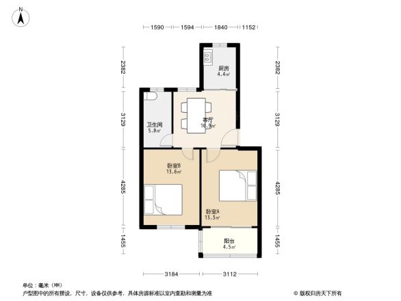 富锦路1659弄小区户型图