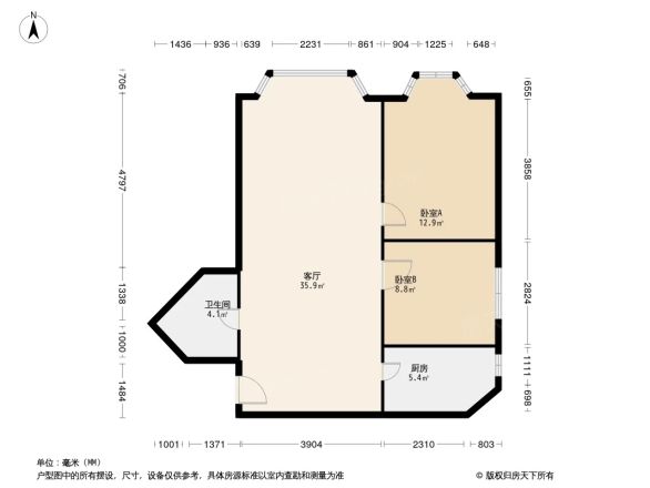 长富花园户型图
