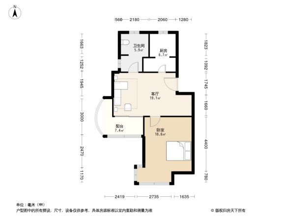 阳光苑三期户型图