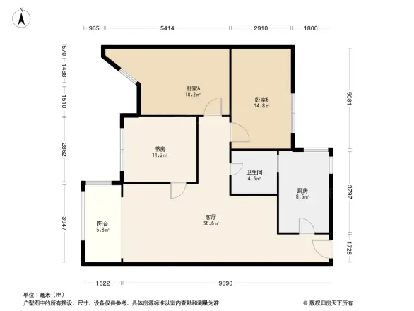 双楠美邻户型图