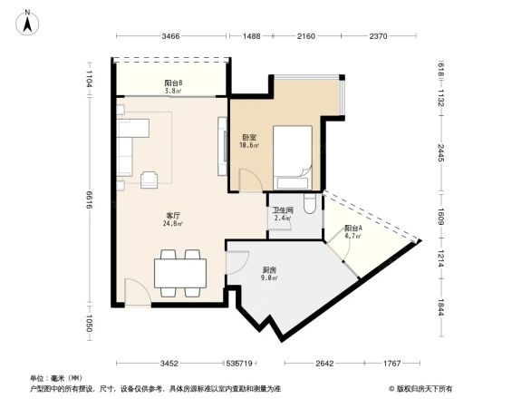 康丽花苑户型图