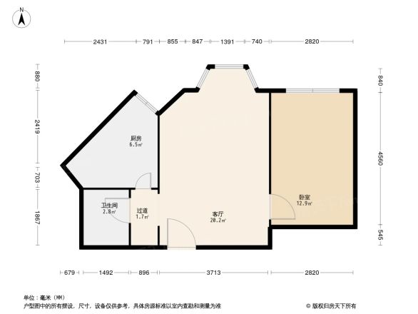 长富花园户型图