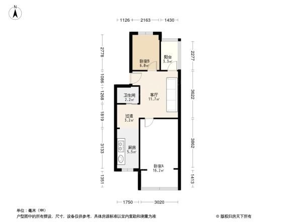 灯塔新村小区户型图