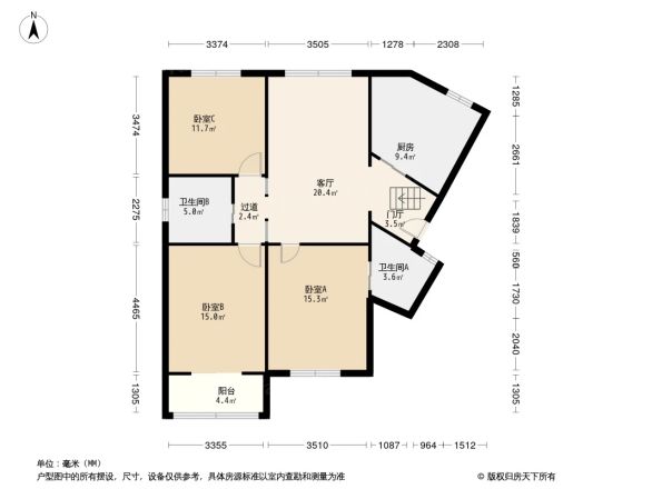 南苑十村户型图