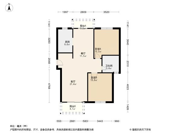 海汇长风苑户型图
