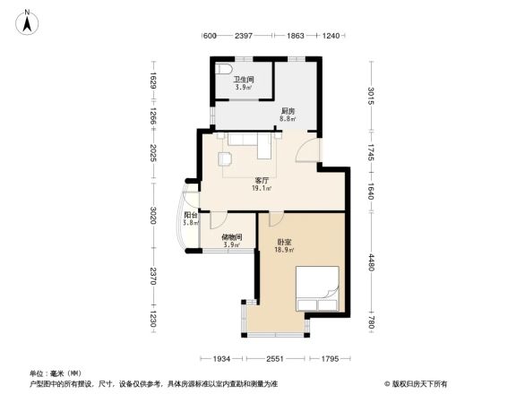 阳光苑三期户型图