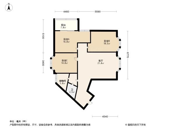 长富花园户型图