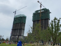 龙江恒大·养生谷在建楼栋